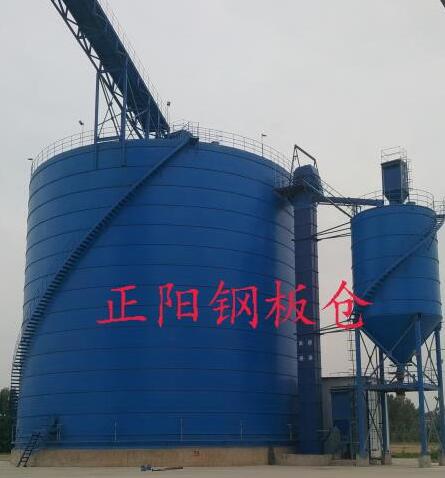 志仲镇大型矿粉钢板库