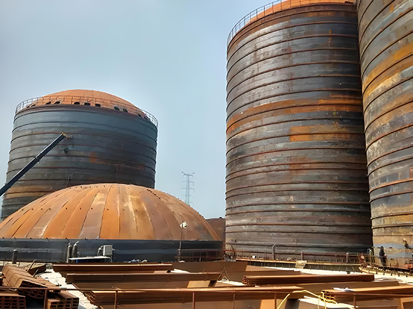 志仲镇焦粉钢板仓